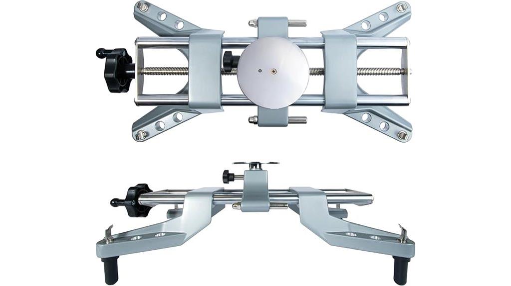 wheel clamp with magnetic adapter