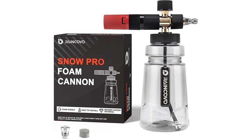 wide mouth foam cannon