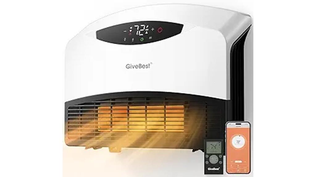 wifi remote wall heater