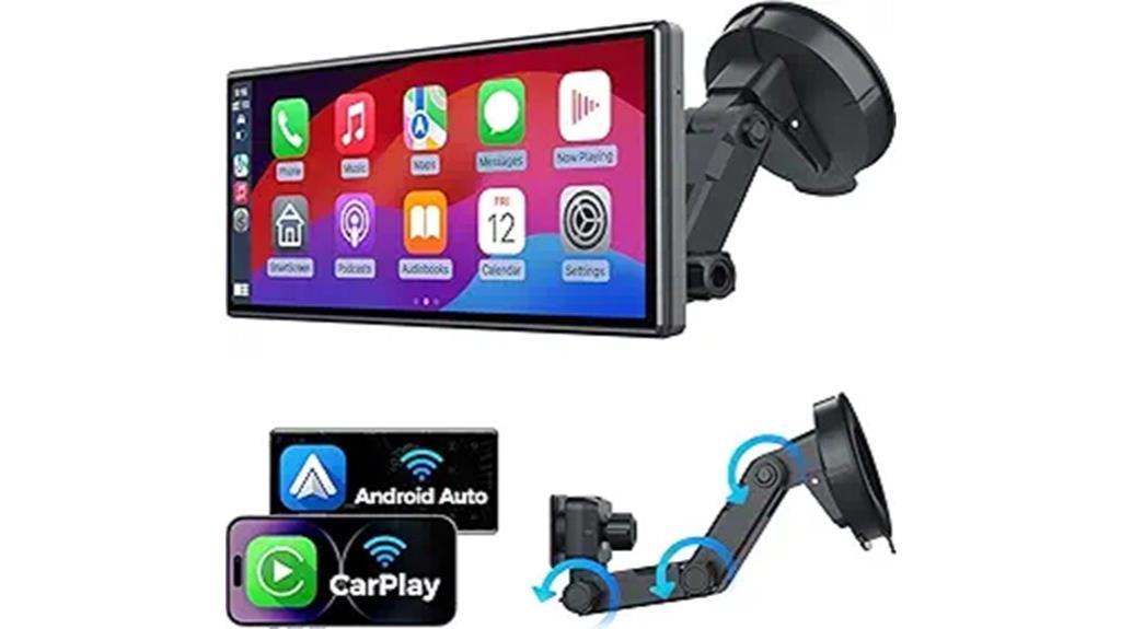 wireless apple carplay screen