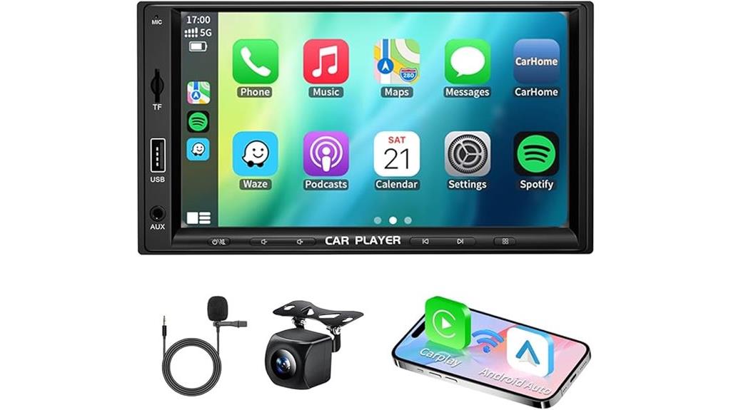 wireless car stereo display