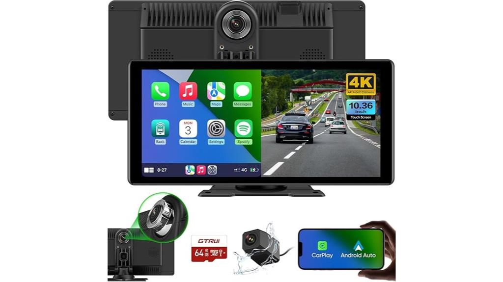 wireless touchscreen car stereo