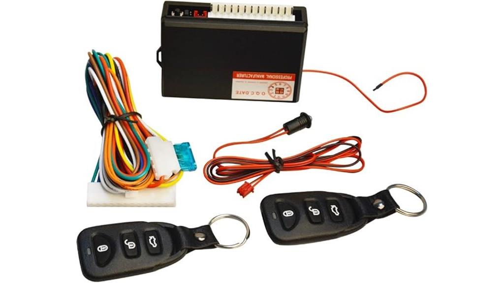 wireless vehicle lock system
