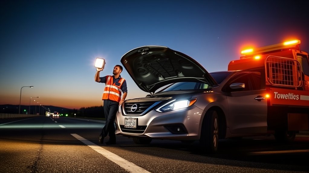 assessing emergency road services