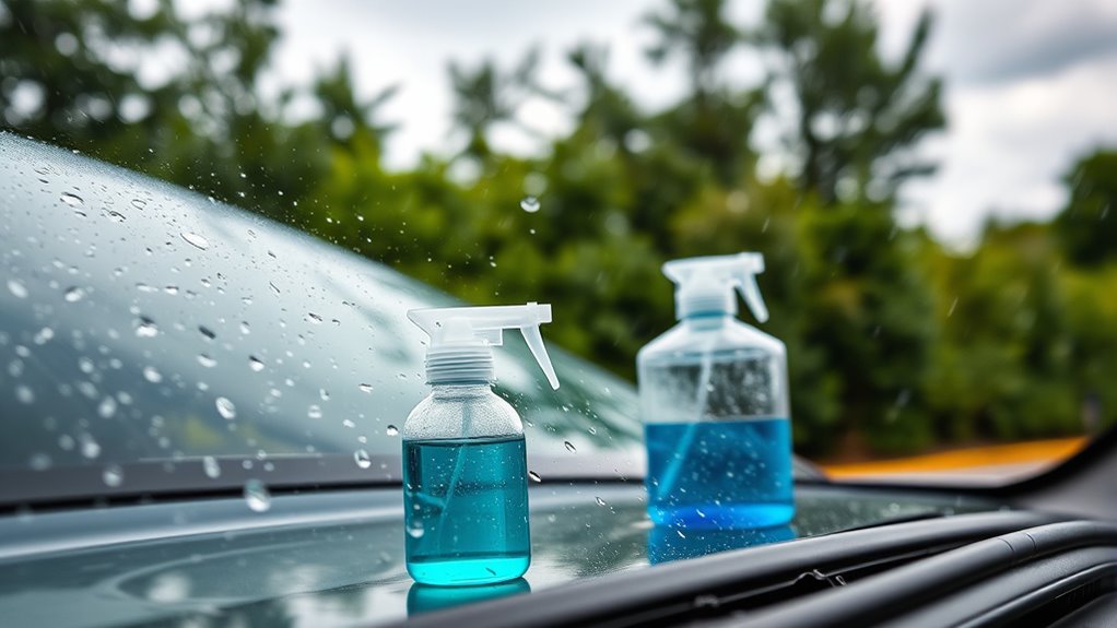 check windshield wiper fluids