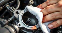 cleaning throttle body components