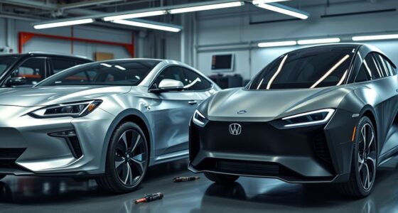 comparing hybrid and electric