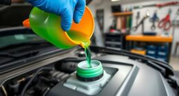 coolant level inspection and refill