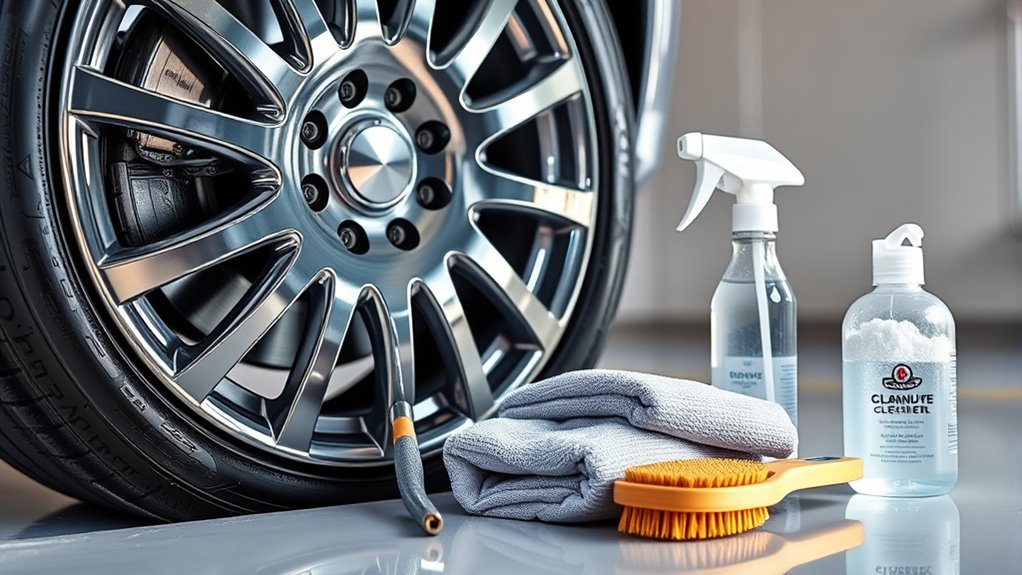 different wheel cleaner types