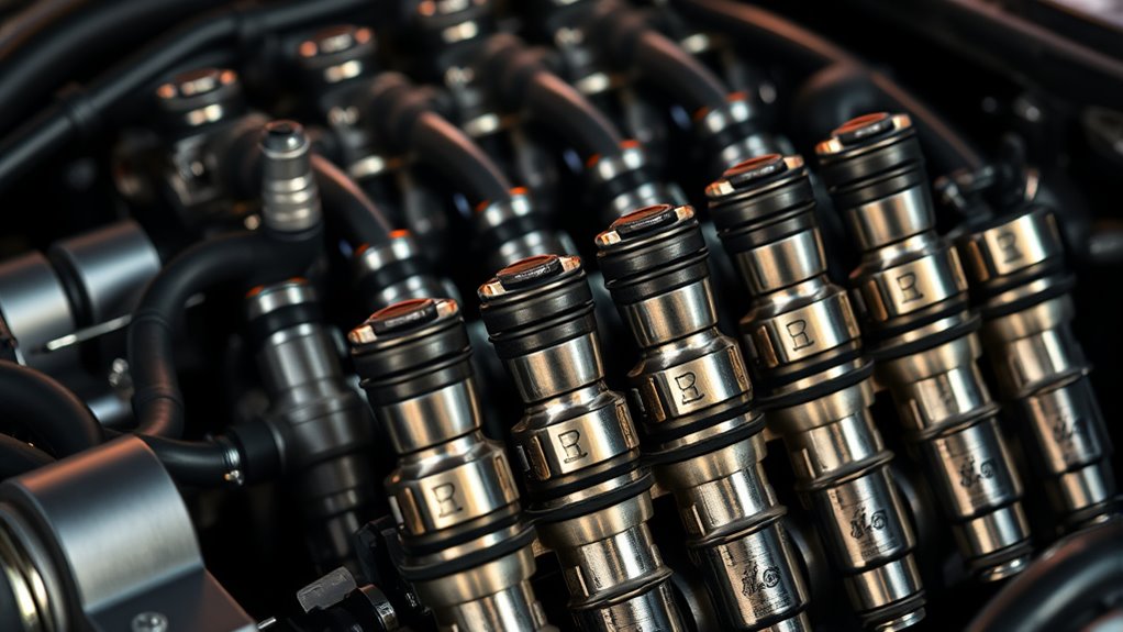 fuel spray and timing