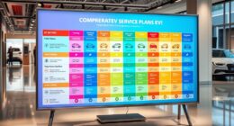major ev service plan comparison