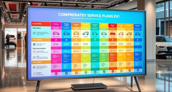 major ev service plan comparison