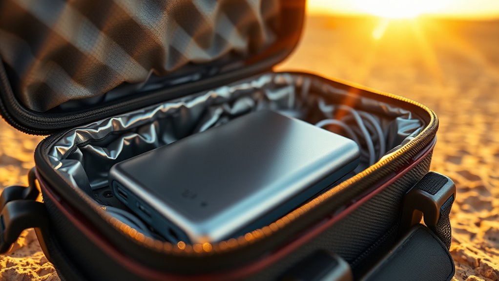 manage batteries with heat