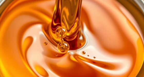 oil circulates to lubricate