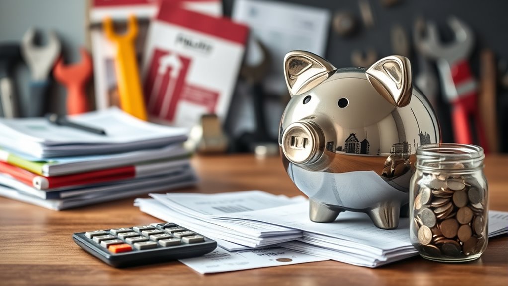 preparing funds for repairs