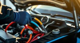 refilling vehicle ac system