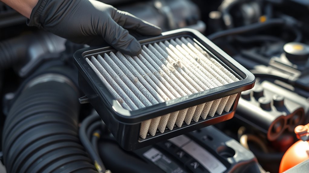 replace air filter regularly