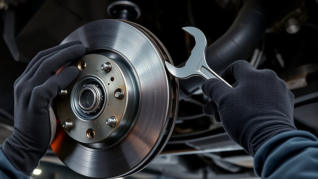 safe brake pad replacement