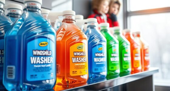 seasonal windshield washer fluid