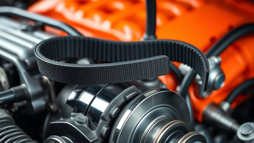 timing belt material importance