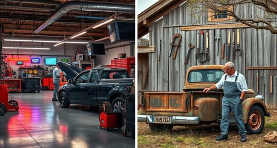 urban rural maintenance differences