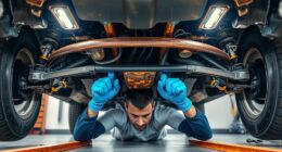 vehicle underside self check