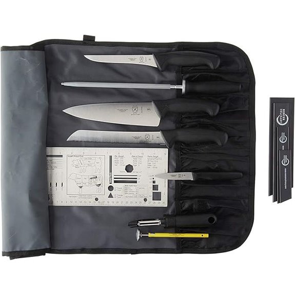 Mercer Culinary Millennia 13-Piece Culinary Kit Black