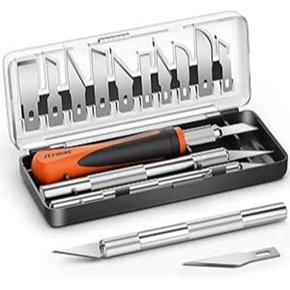 16 Pcs Precision Craft Knife Set with Blades