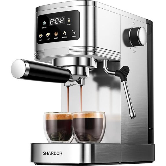 SHARDOR 20 Bar Espresso Machine with Frother