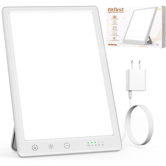 Fitfirst Sun Lamp with Adjustable Brightness and Timer