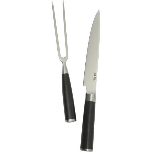 Babish 2-Piece Carving Knife and Fork Set
