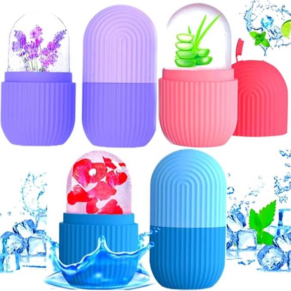 Ice Face & Body Roller Pack for Massage and Puffiness