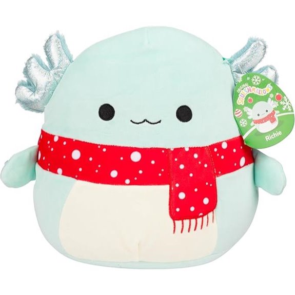 Richie The Christmas Axolotl Squishmallow (10-Inch)