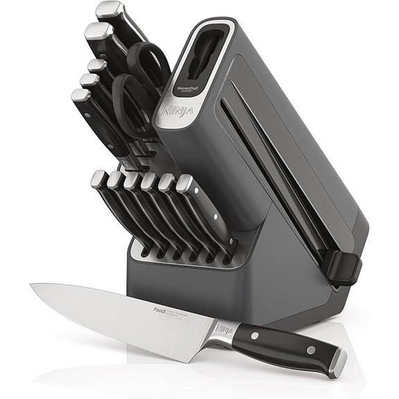 Ninja 14-Piece Stainless Steel Knife Block Set