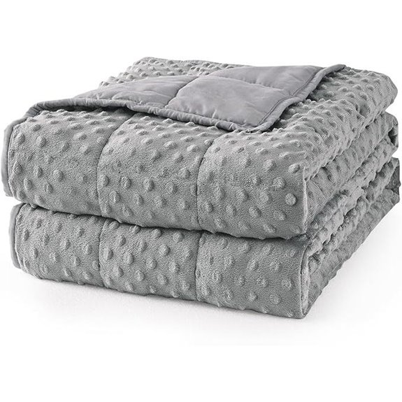 Mr. Sandman 15lb Queen Weighted Blanket Grey
