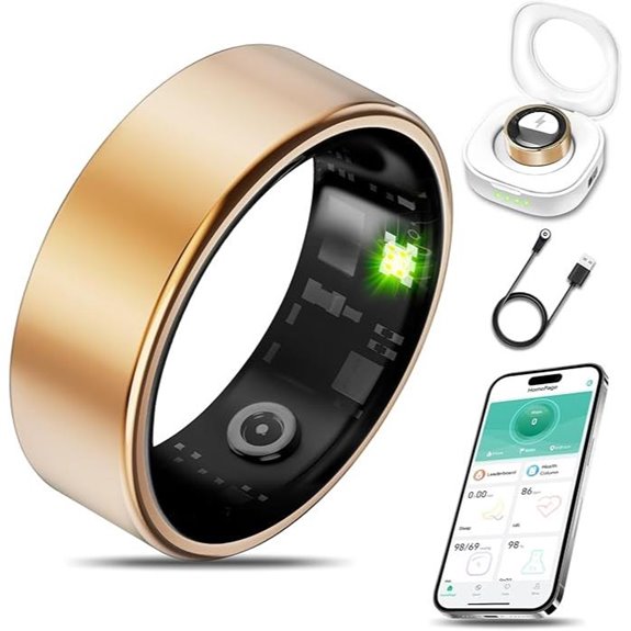 Smart Health Ring for Fitness and Health Tracking