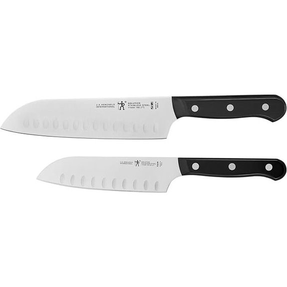 HENCKELS Solution 2-Piece Knife Set Santoku Stainless