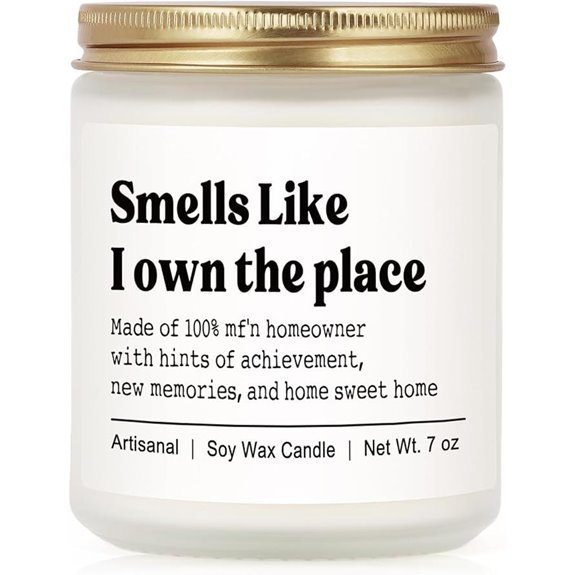 Niyewsor Housewarming Candle Gift for New Homeowners