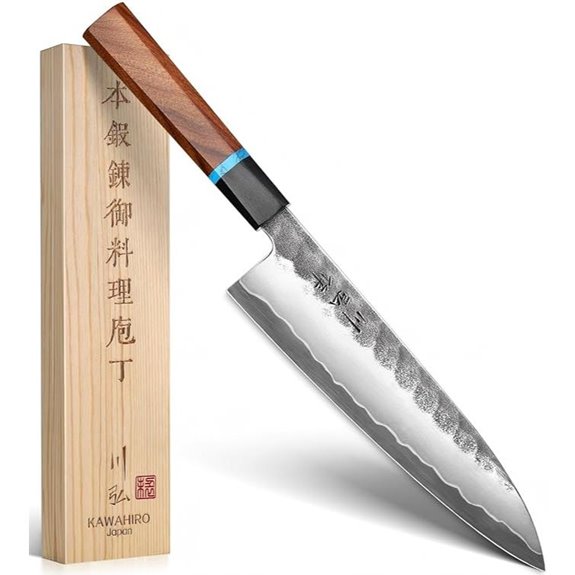 KAWAHIRO Japanese Chef Knife 210mm with Gift Box