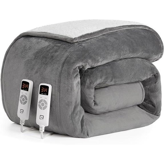 EHEYCIGA King Size Electric Heated Blanket