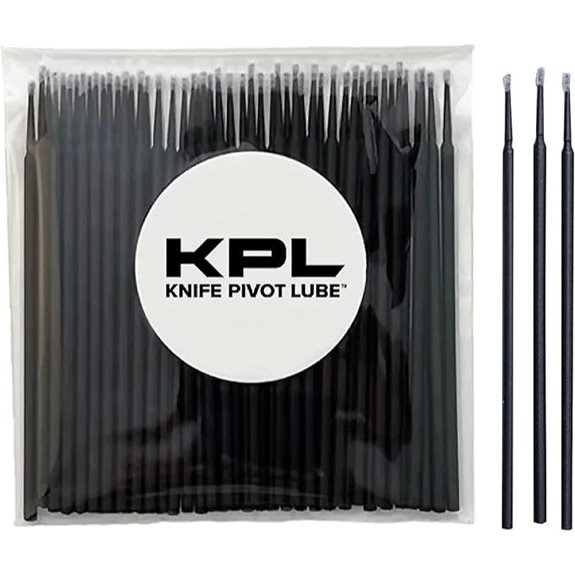 Knife Pivot Lube & MicroFiber Knife Care Swabs (50 Pack)