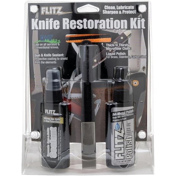 Flitz Knife Restoration Kit with Polish & Sharpeners