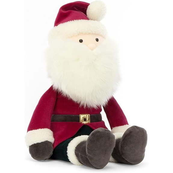 Jellycat Jolly Santa Plush Toy 23.5 Inches