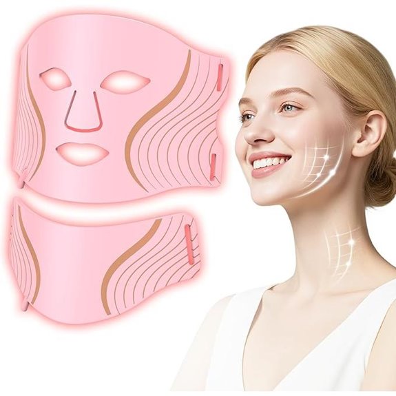 Red Light Therapy Face & Neck LED Mask