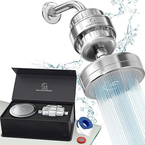 AquaHomeGroup Luxury 20+3 Stage Shower Filter Set