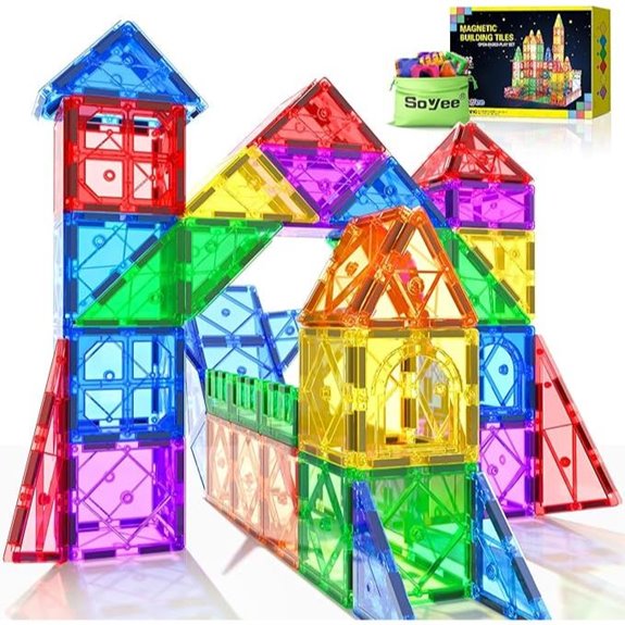 52PCS Magnetic Building Blocks for Kids STEM Toys