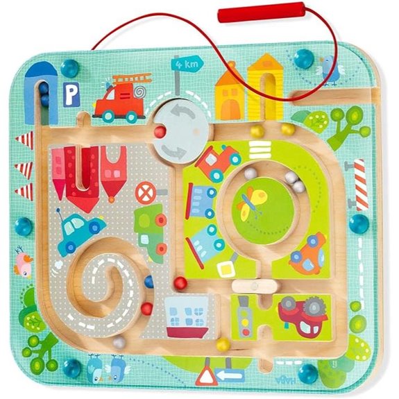 HABA Busy Toddler Magnetic Maze Travel Toy