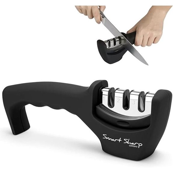 Lantana Smart Knife Sharpener 3-Stage Manual System