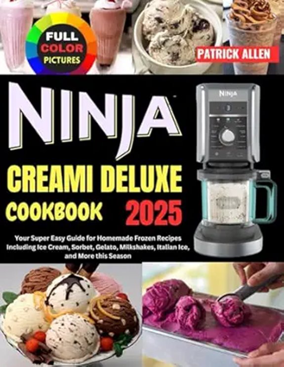 Ninja Creami Deluxe Cookbook 2025: Frozen Recipes