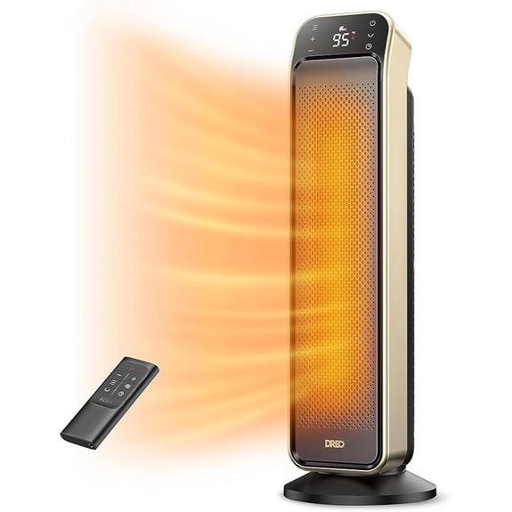 Dreo Portable Space Heater with Remote and Thermostat
